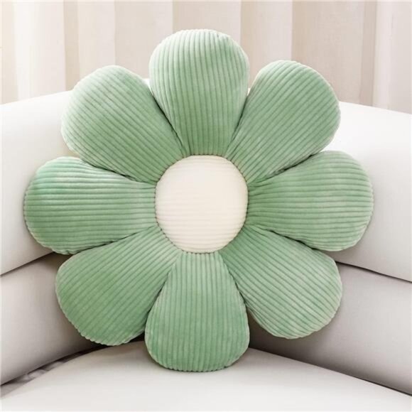 Sioloc Flower Shaped Throw Pillow, Butt Cushion, Floor Pillow,Seating Cushion, - Picture 1 of 7